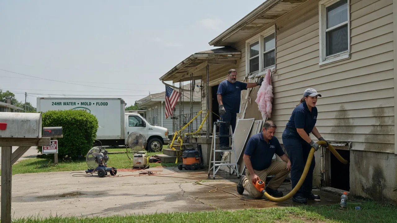 Water Damage Repair in Perkins, OK near me